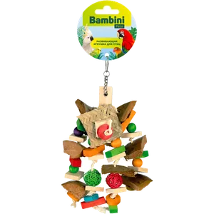 Bambini Pets Кокосовый переполох — игрушка для попугая